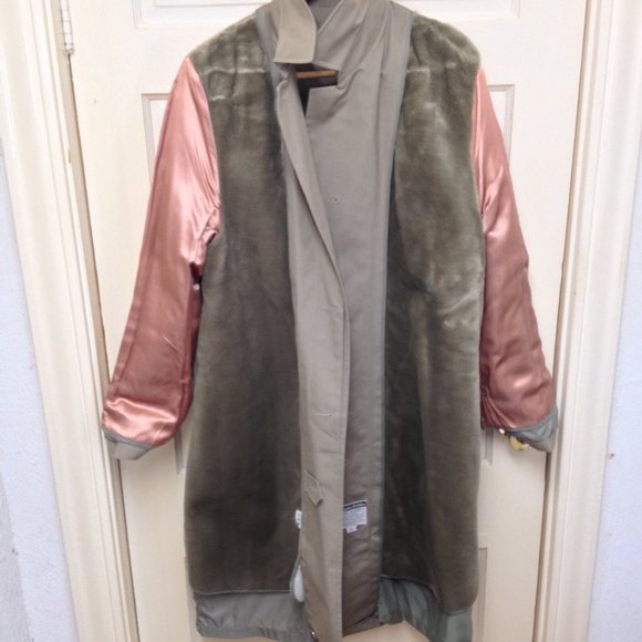 Westchester Classics Vintage 80's Trench Coat Khaki  Mens SZ 44 Long - Picture 7 of 12